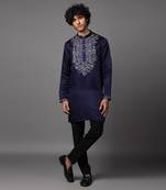 Regal radiance purple kurta pajama set