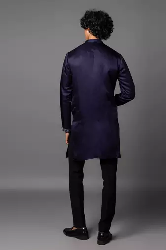 Regal radiance purple kurta pajama set