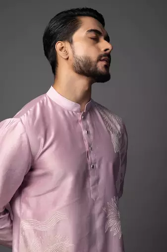 Lilac mirage kurta pajama set