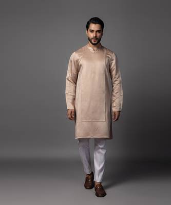 Rosy grace dusty pink kurta pajama set 1