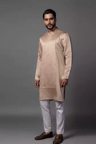 Rosy grace dusty pink kurta pajama set