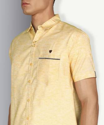 Men's slim fit linen cotton casual shirt | half sleeves shirt for men 4