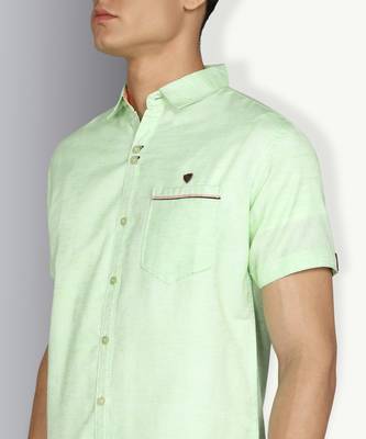 Men's slim fit linen cotton casual shirt | half sleeves shirt for men 4