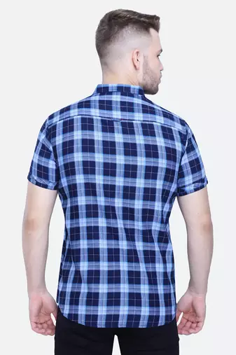 Men's cotton casual shirt | half sleeves shirt for men