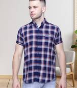 Men's cotton casual shirt | half sleeves shirt for men