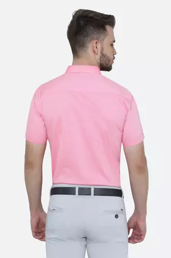 Men's oxford cotton formal shirt | half sleeves formal shirt for men