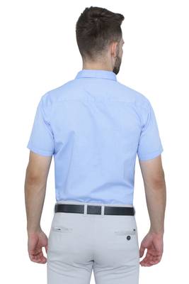 Men's oxford cotton formal shirt | half sleeves formal shirt for men 2