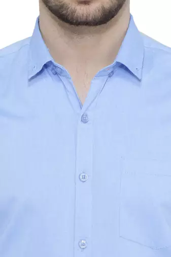 Men's oxford cotton formal shirt | half sleeves formal shirt for men