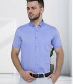 Men's oxford cotton formal shirt | half sleeves formal shirt for men