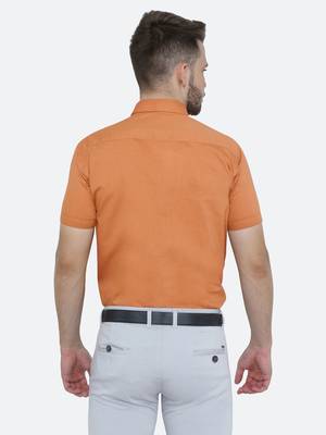 Men's oxford cotton formal shirt | half sleeves formal shirt for men 2