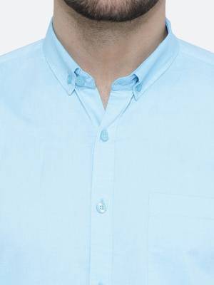 Men's oxford cotton formal shirt | half sleeves formal shirt for men 4