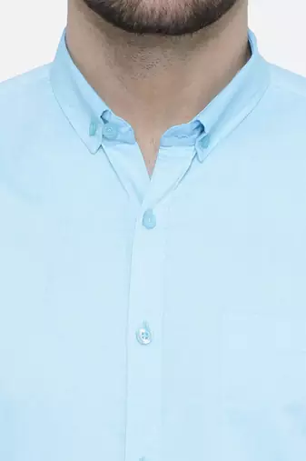 Men's oxford cotton formal shirt | half sleeves formal shirt for men