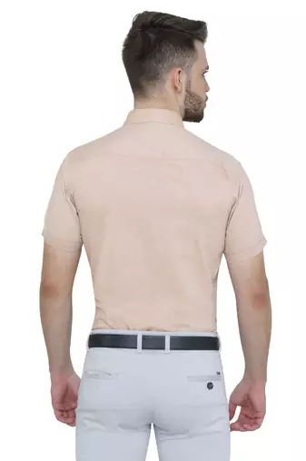 Men's oxford cotton formal shirt | half sleeves formal shirt for men