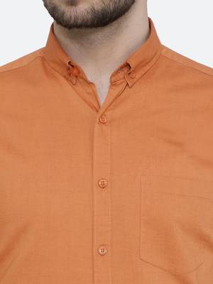 Men's oxford cotton formal shirt | half sleeves formal shirt for men 4