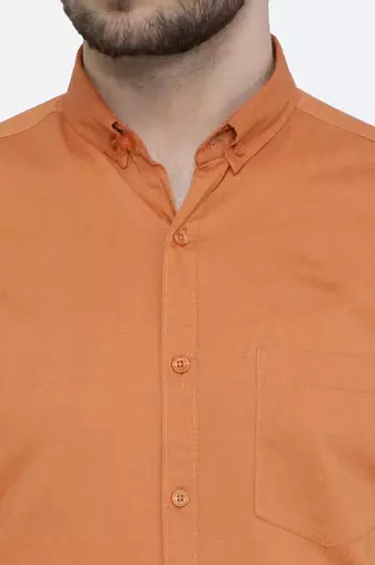 Men's oxford cotton formal shirt | half sleeves formal shirt for men
