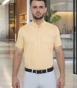 Men's oxford cotton formal shirt | half sleeves formal shirt for men