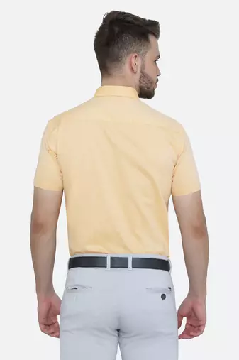 Men's oxford cotton formal shirt | half sleeves formal shirt for men
