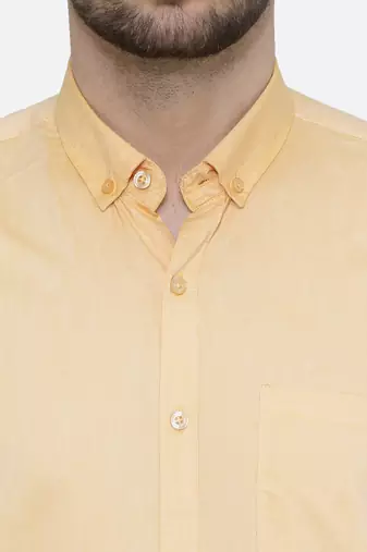 Men's oxford cotton formal shirt | half sleeves formal shirt for men