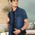 Men's denim double pocket casual shirt | half sleeves shirt for men