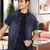Men's denim double pocket casual shirt | half sleeves shirt for men