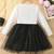 Chic & Festive Snowman Tulle Dress for Girls