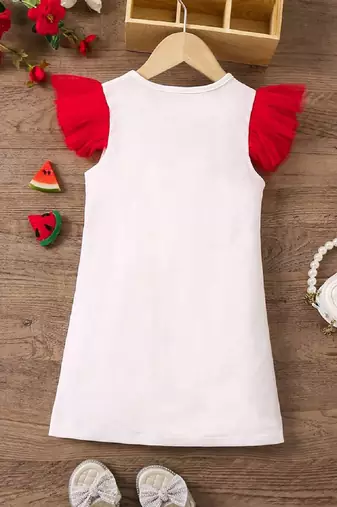 Adorable Watermelon-Themed Dress – Sweet & Playful 