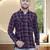 Men's cotton flannel double pocket shirt | checks shirt for men