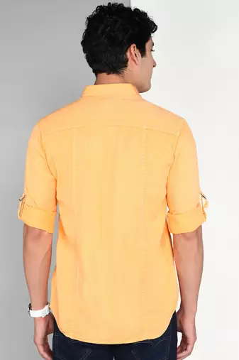 Men's cotton twill casual shirt | double pocket shirt  