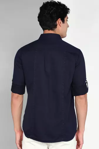 Men's cotton twill casual shirt | double pocket shirt  