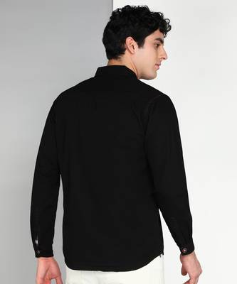 Men's denim casual shirt | double pocket shirt 2