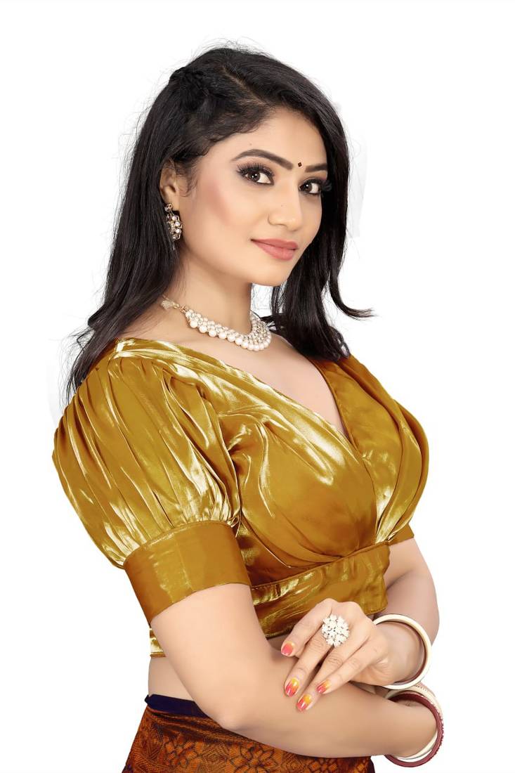 Mustard Premium Heavy Zimichoo Blouse