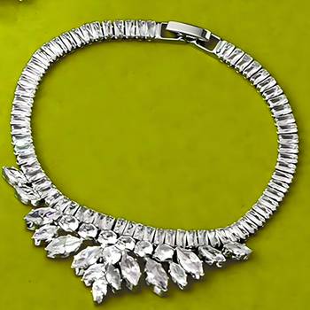 American diamond cz ad stone original look hand bracelet for women 1