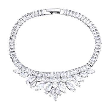 American diamond cz ad stone original look hand bracelet for women 5