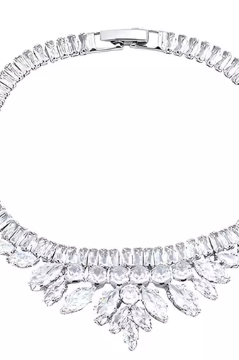 American diamond cz ad stone original look hand bracelet for women
