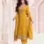 Yellow dola silk thread sequin embroidered - salwar suit