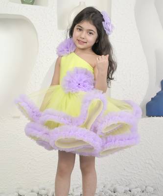 Lime and lavender dress 5