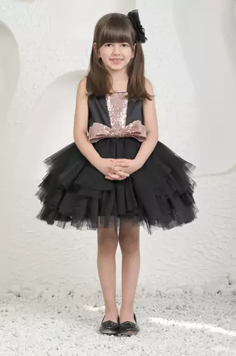 Nora rose gold sequins dress
