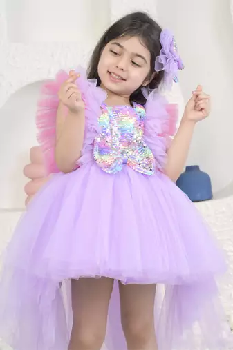 Lily high low dress