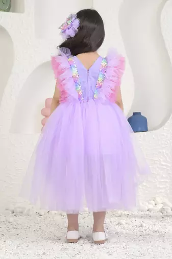 Lily high low dress