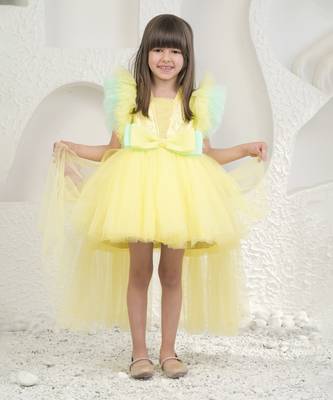 Angelica yellow dress 1