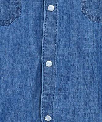 Men's denim cargo casual shirt | double pocket cargo shirt for men 4