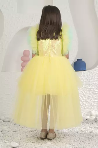 Angelica yellow dress