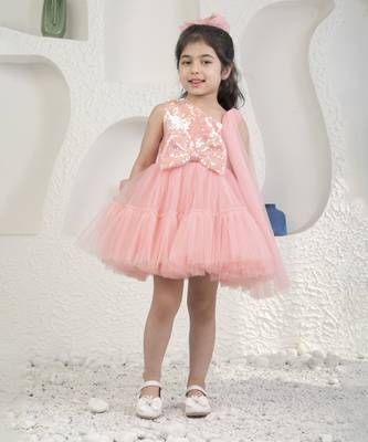 Sophei peach dress 1