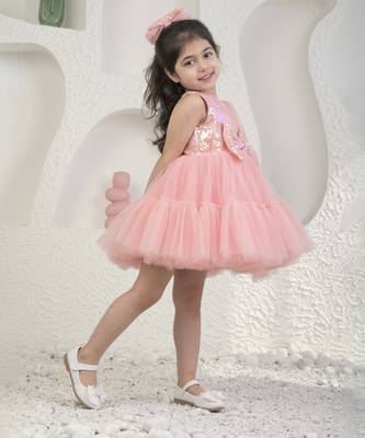 Sophei peach dress 3