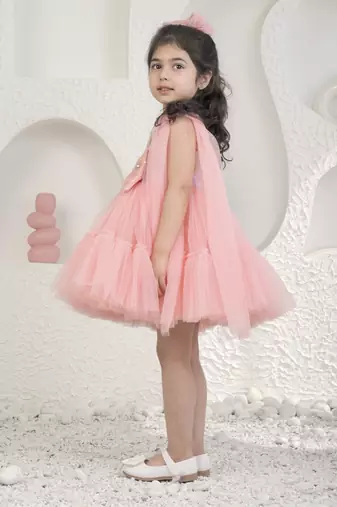 Sophei peach dress