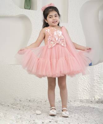 Sophei peach dress 5