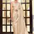 Kimisha women's beige silk blend kanjeevaram saree with unstitched blouse piece