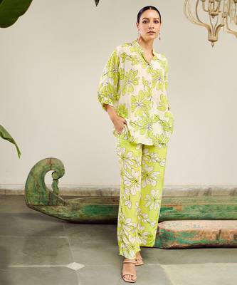 Summer sorbet neon digital printed co-ord set 1