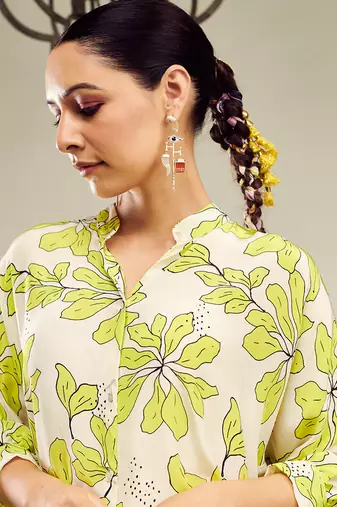 Summer sorbet neon digital printed co-ord set