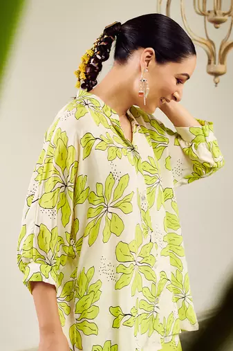 Summer sorbet neon digital printed co-ord set